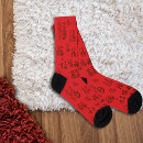 Recherche de fêtes chaussettes Rouge
