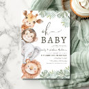 Zoek naar leeuw baby posters Wild one baby shower