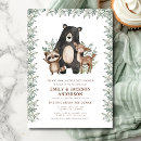 Recherche de forêt baby shower invitations Neutre