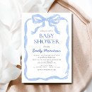 Recherche de ruban bleu invitations Mother to be