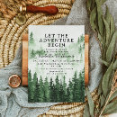 Recherche de forest baby shower invitations Vert