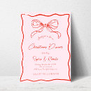 Recherche de red bow invitations Rose et rouge