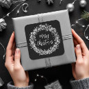 Recherche de noir et argent autocollants Joyeux noël