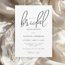 Recherche de déjeuner nuptiale invitations Minimaliste