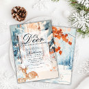 Recherche de winter woodland baby shower invitations Forêt