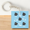 Recherche de empreinte de patte de chien porteclés Pour elle