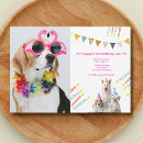 Recherche de de chiot anniversaire invitations Dogs