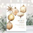 Recherche de gold noël invitations Élégant