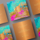 Recherche de monogramme abstrait cartes visite Customer