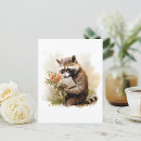 Recherche de raccoon cartes postales Raton laveur