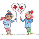 Recherche de feuille érable cartes postales Canada