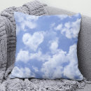 Recherche de coeur mignon coussins Bleu