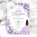 Recherche de lilac quinceanera invitations Papillon