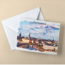Recherche de souvenir suède cartes postales Paysage urbain