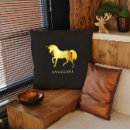 Recherche de licornes noires coussins Élégant