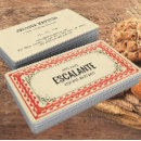 Recherche de beige rouge cartes visite Vintage