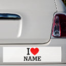 Recherche de valentin voiture autocollants Pour elle