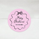 Recherche de rose noël autocollants Capricieux