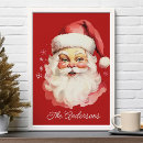 Zoek naar vintage kerstmis posters Rood
