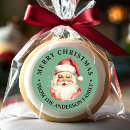 Recherche de vintage santa claus autocollants Aquarelle