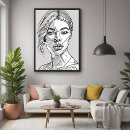 Recherche de portrait abstrait posters Contenu générationnel