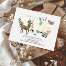 Zoek naar woodland animals uitnodigingen Wild