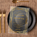 Recherche de transparent invitations Minimaliste