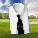 Recherche de golfeurs cravates Monogramme