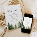 Recherche de forêt invitations Calligraphie