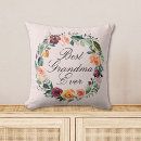 Recherche de grandes fleurs coussins Grandmother