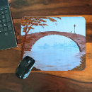 Recherche de vieille ville tapis souris Peinture