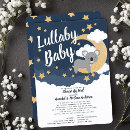 Recherche de moon baby shower invitations Étoile