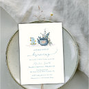 Recherche de vintage tea party invitations Aquarelle florale