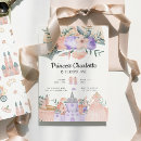 Recherche de château princesse invitations Fête d'anniversaire princesse