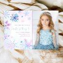 Recherche de snowflake anniversaire invitations Pour enfants