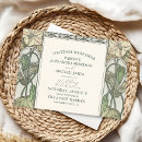 Recherche de bougainvillea invitations Or vert rétro