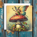 Recherche de fées vintages vœux cartes Pour elle