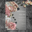 Recherche de gris rose mariage invitations Classique