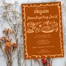 Recherche de vegan invitations Action de grâce
