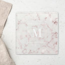 Recherche de marbre rose dessous de verres Moderne