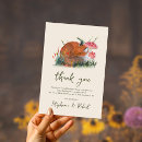 Zoek naar vos baby kaarten Baby shower bedankt