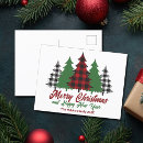Recherche de noël non traditionnel cartes postales Rustique