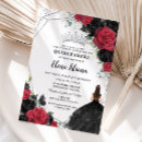 Recherche de rouge et argent invitations Pour enfants