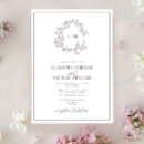 Recherche de violet mariage invitations Classique