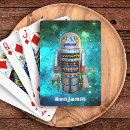 Recherche de robot jeux de cartes Vintage