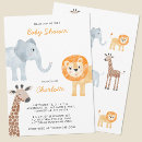 Recherche de savane invitations Aquarelle