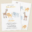 Recherche de la savane invitations Moderne