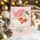 Zoek naar vintage kerstman posters Roze