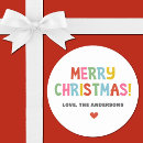 Zoek naar vrolijke kerstmis stickers Minimaal