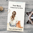 Recherche de pet sitter cartes visite Mignon
